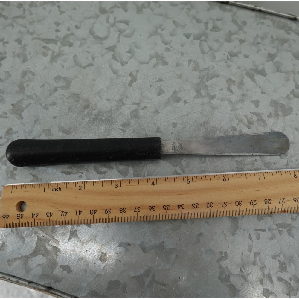Pampered Chef Retired Avacado Knife Black Handle Kitchen Tool - Picture 6 of 8